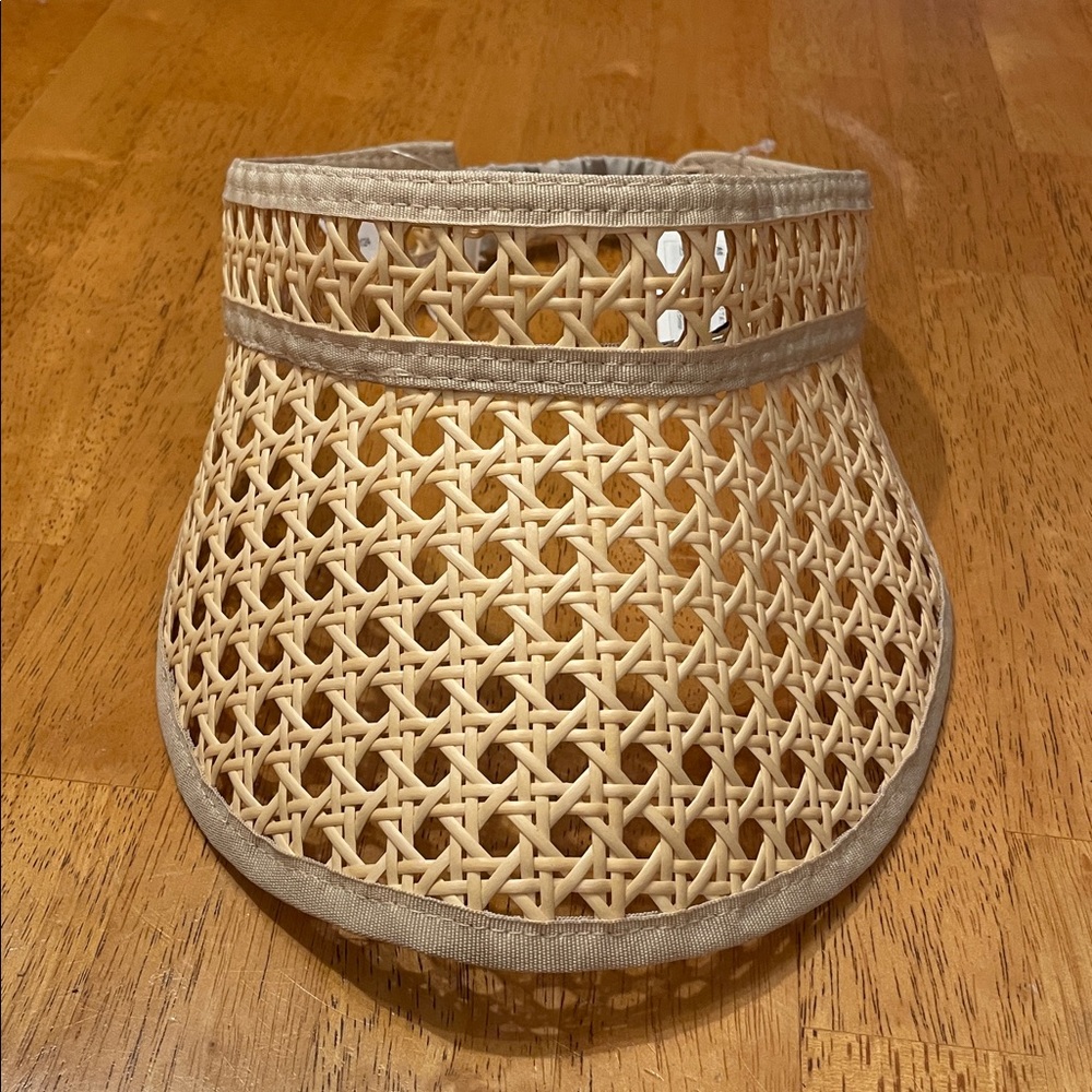 Altar'd State Tan Woven Visor